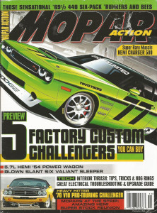 MOPAR ACTION 2008 OCT - BLOWN SLANT-6, 69 440 6-PACK Spcl, V10 CHALLENGER